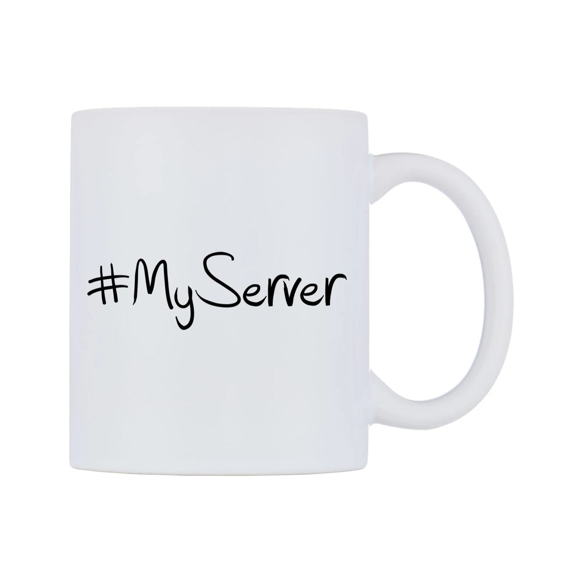 MyServer Mug — mug, left side, on a white background