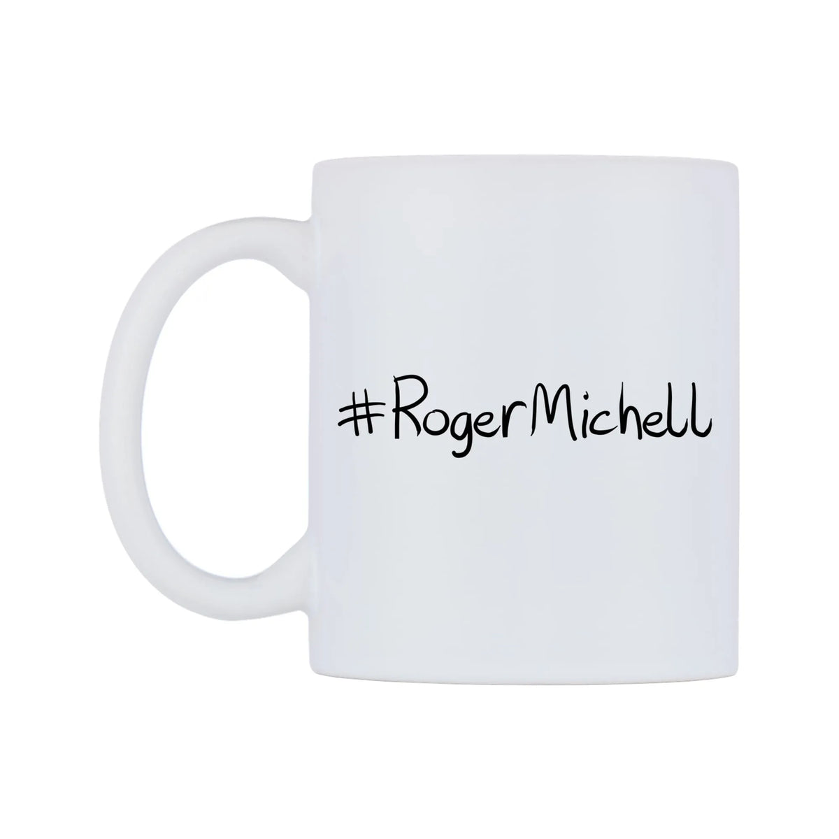 RogerMichell Mug — mug, right side, on a white background