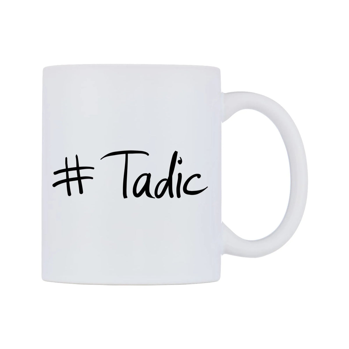 Tadic Mug — mug, left side, on a white background