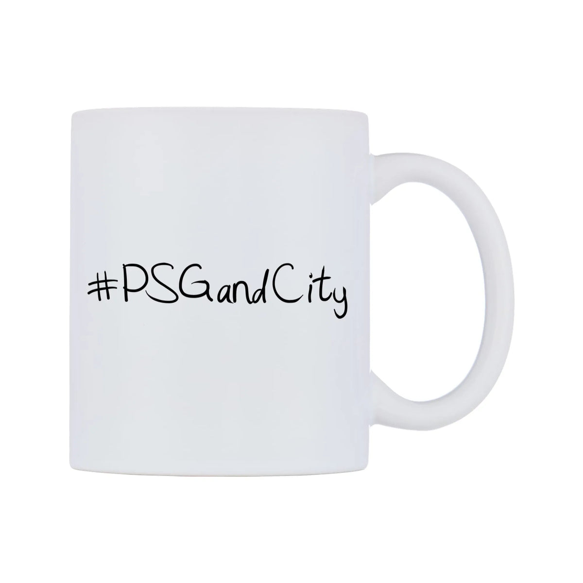PSGandCity Mug — mug, left side, on a white background