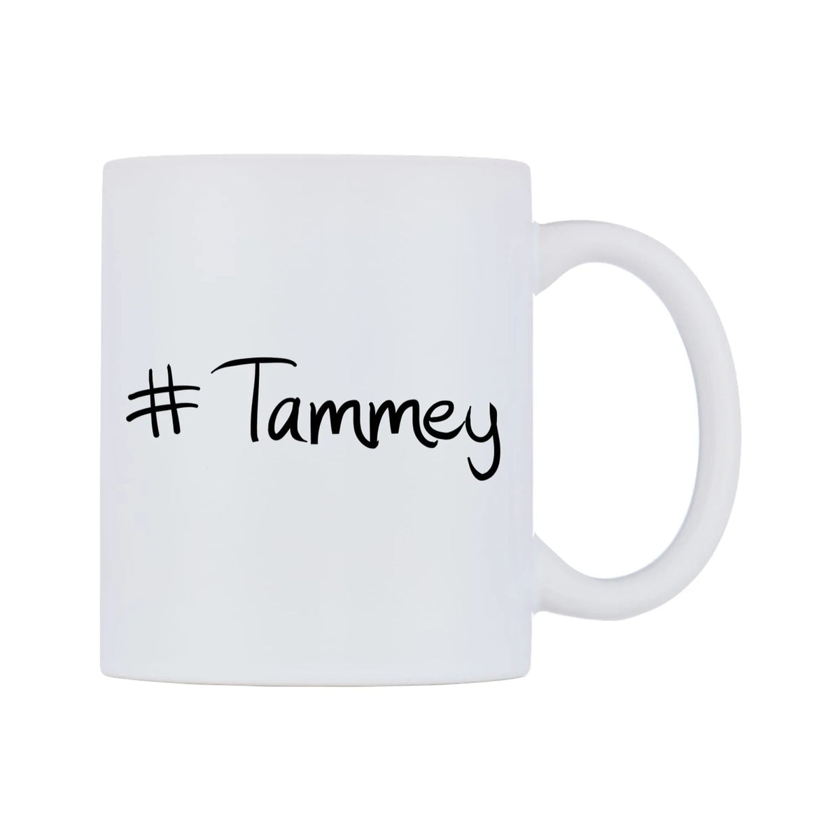 Tammey Mug — mug, left side, on a white background