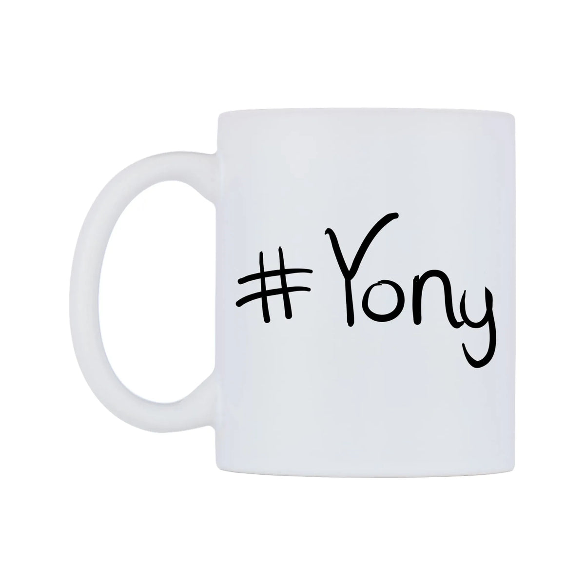 Yony Mug — mug, right side, on a white background