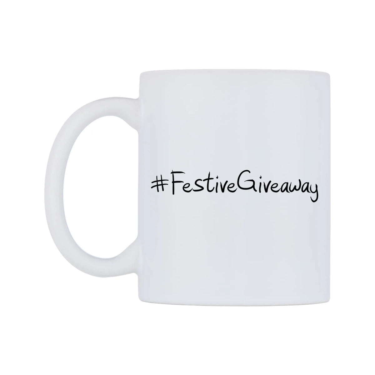 FestiveGiveaway Mug — mug, right side, on a white background