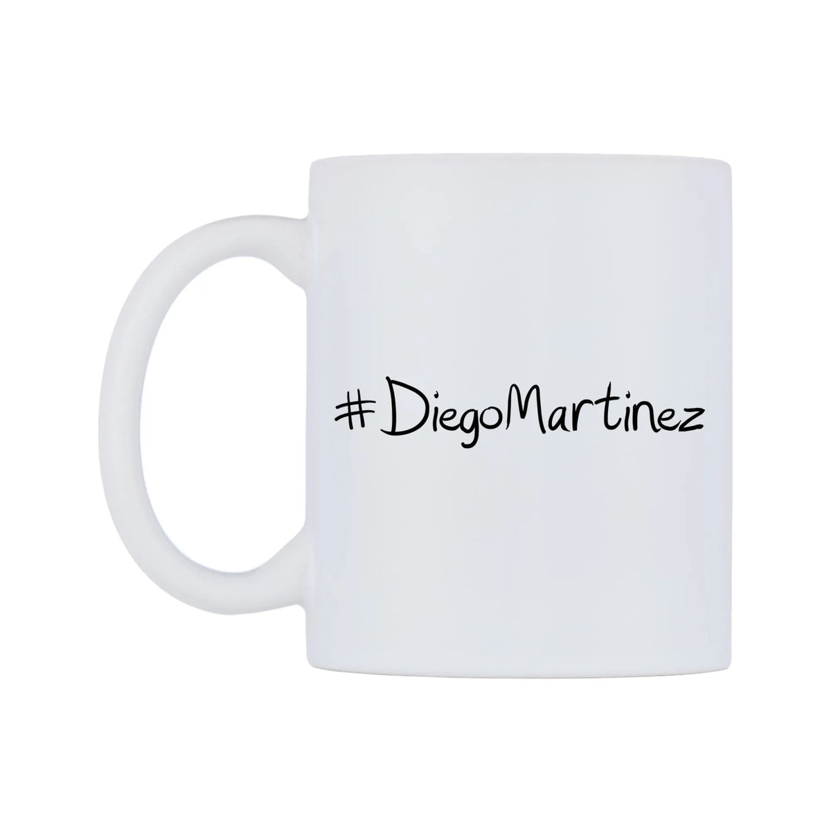 DiegoMartinez Mug — mug, right side, on a white background