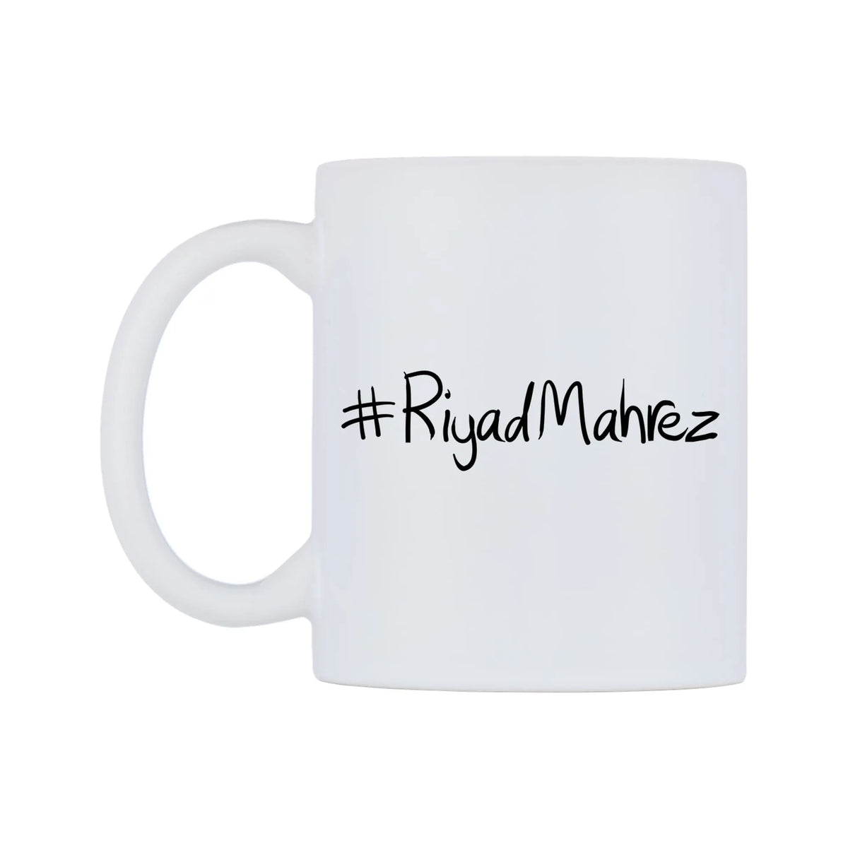 RiyadMahrez Mug — mug, right side, on a white background