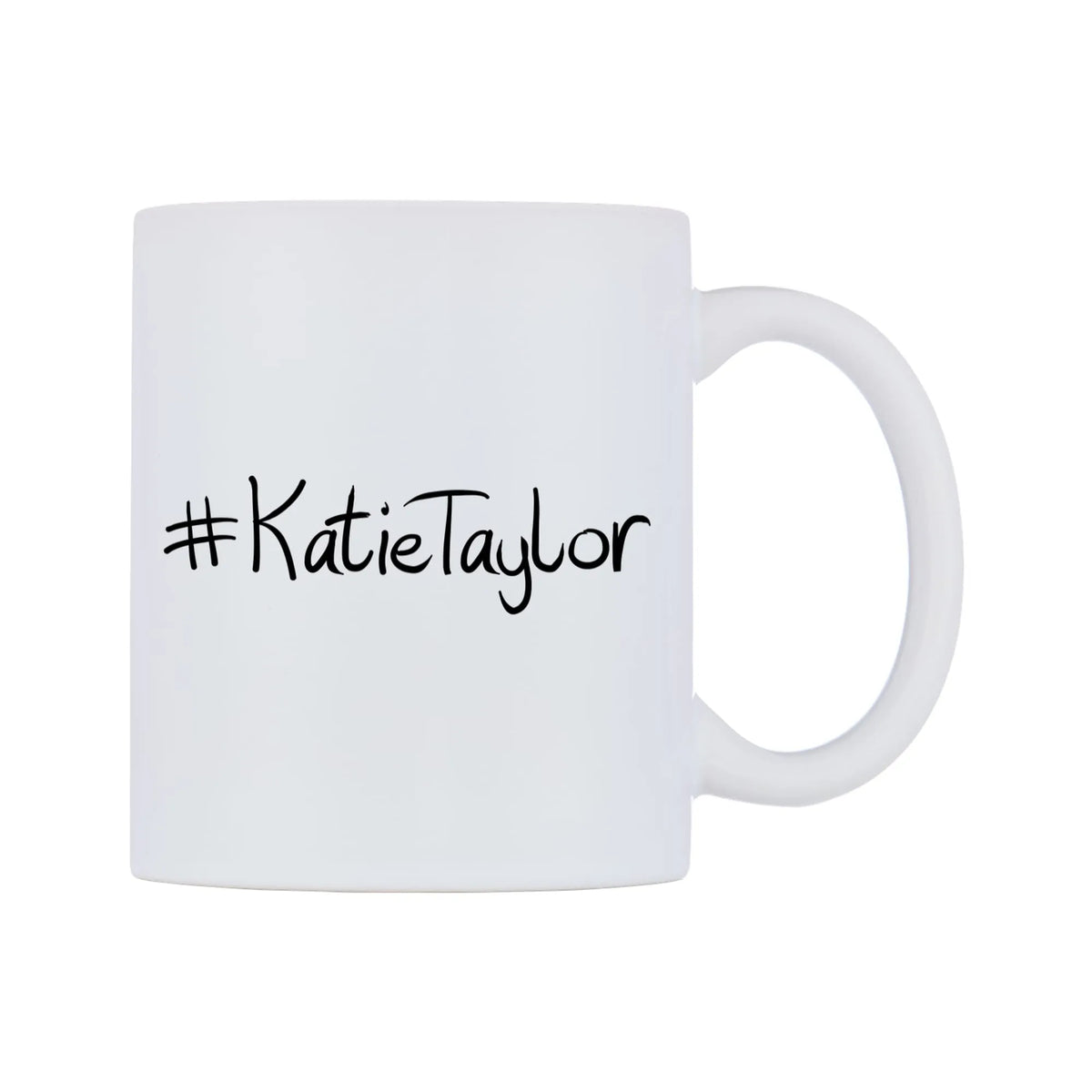 KatieTaylor Mug — mug, left side, on a white background