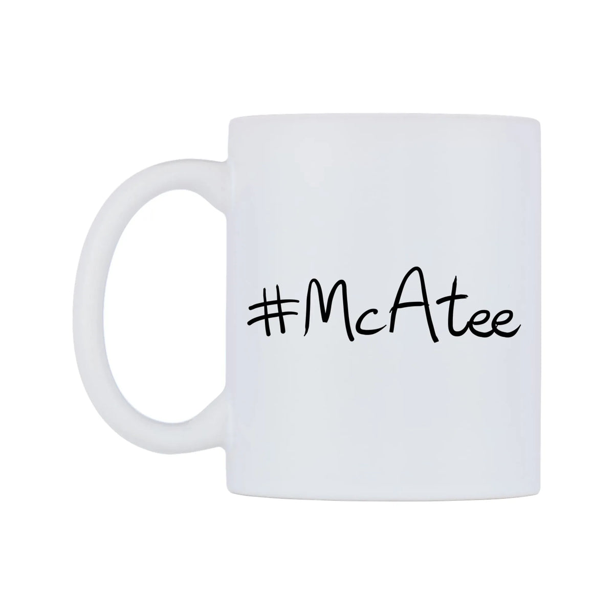 McAtee Mug — mug, right side, on a white background