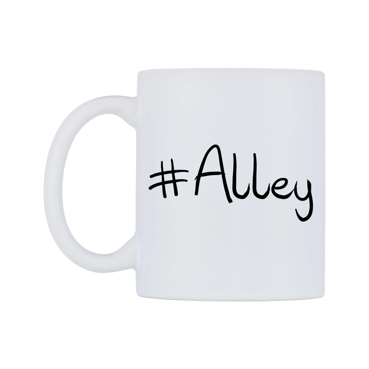 Alley Mug — mug, right side, on a white background