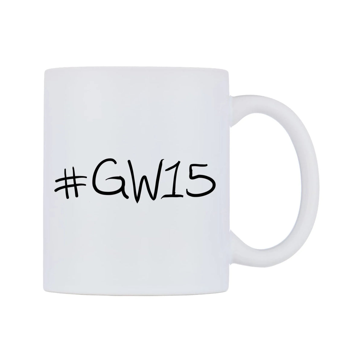 GW15 Mug — mug, left side, on a white background