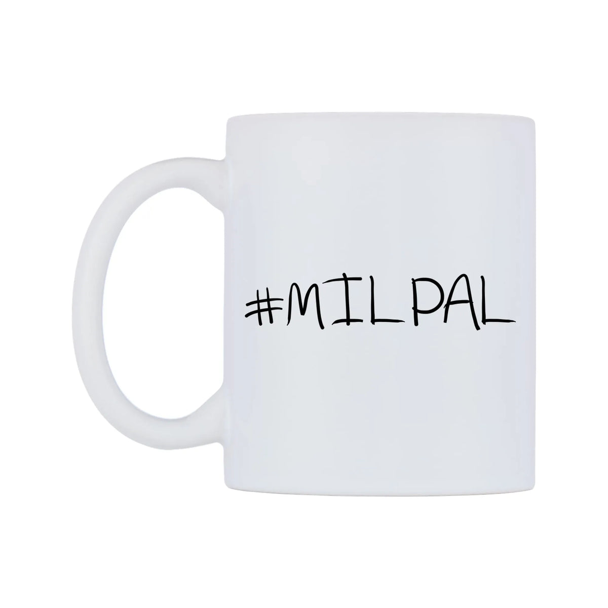 MILPAL Mug — mug, right side, on a white background
