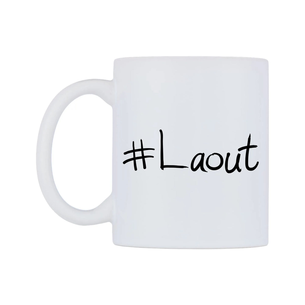 Laout Mug — mug, right side, on a white background