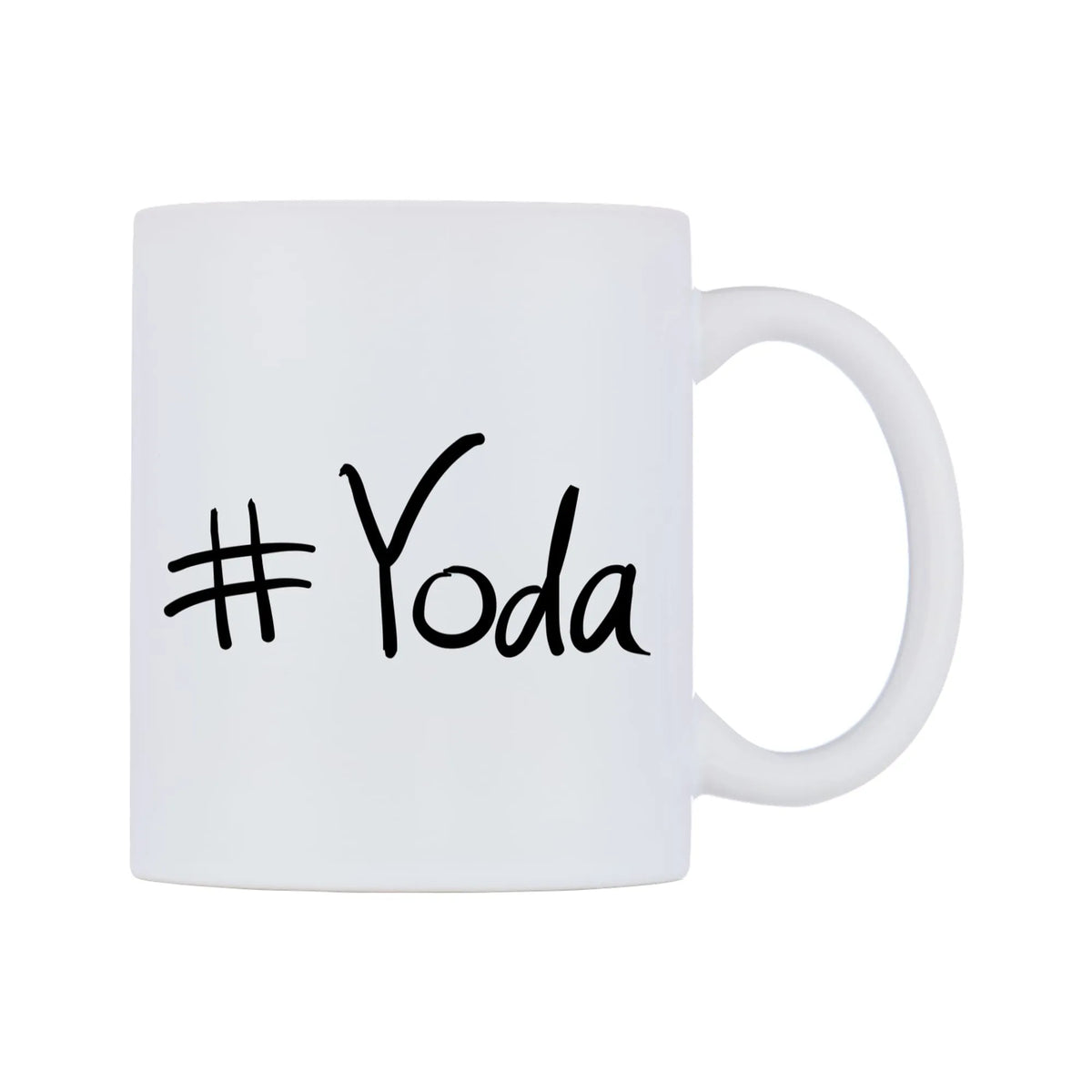 Yoda Mug — mug, left side, on a white background