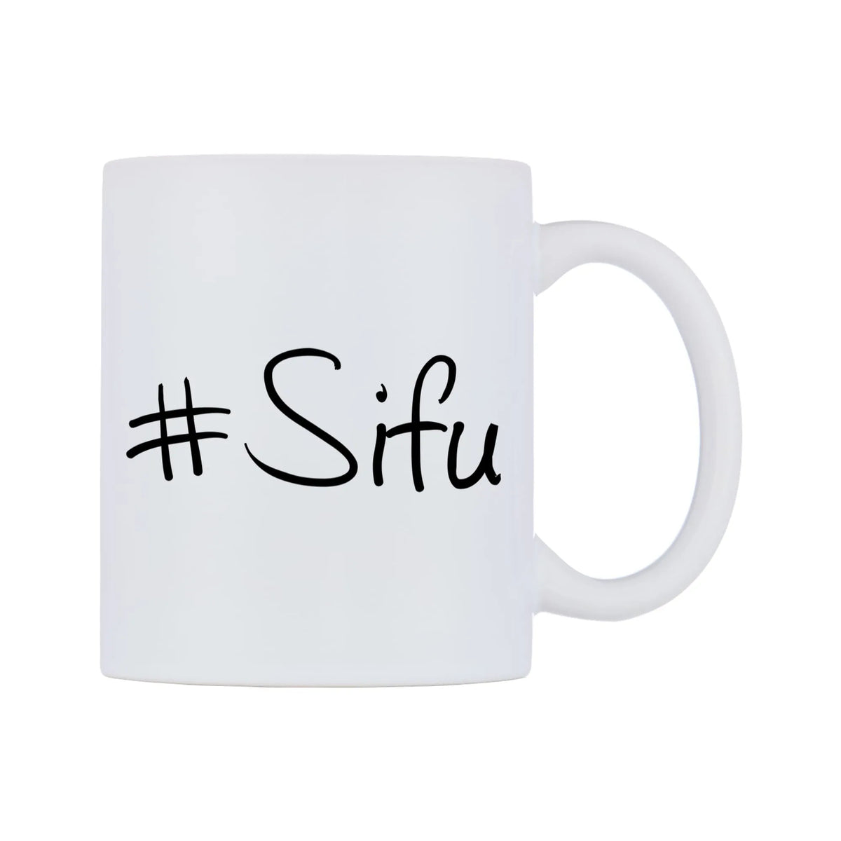 Sifu Mug — mug, left side, on a white background