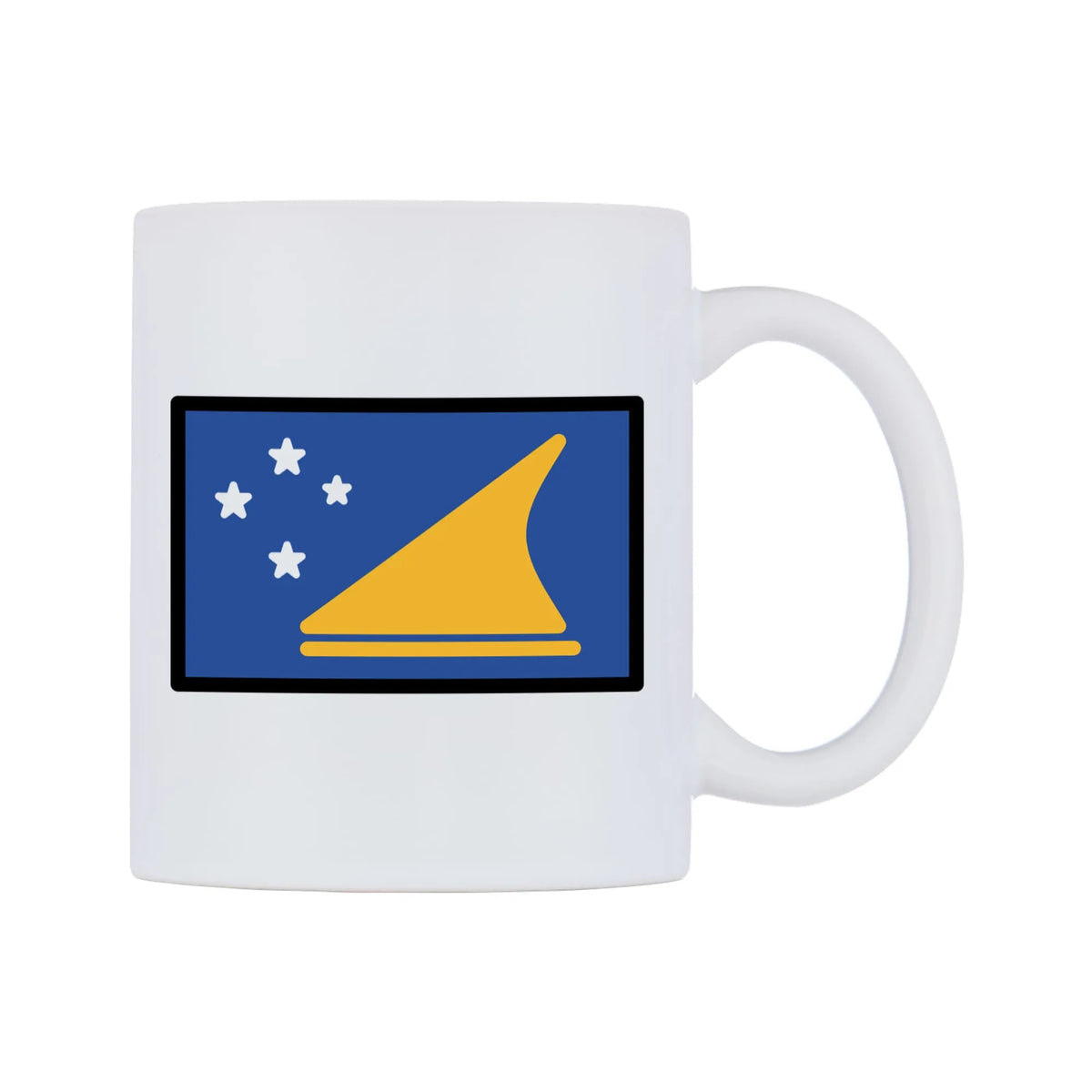 Tokelau Flag Emoji Mug — mug, left side, on a white background