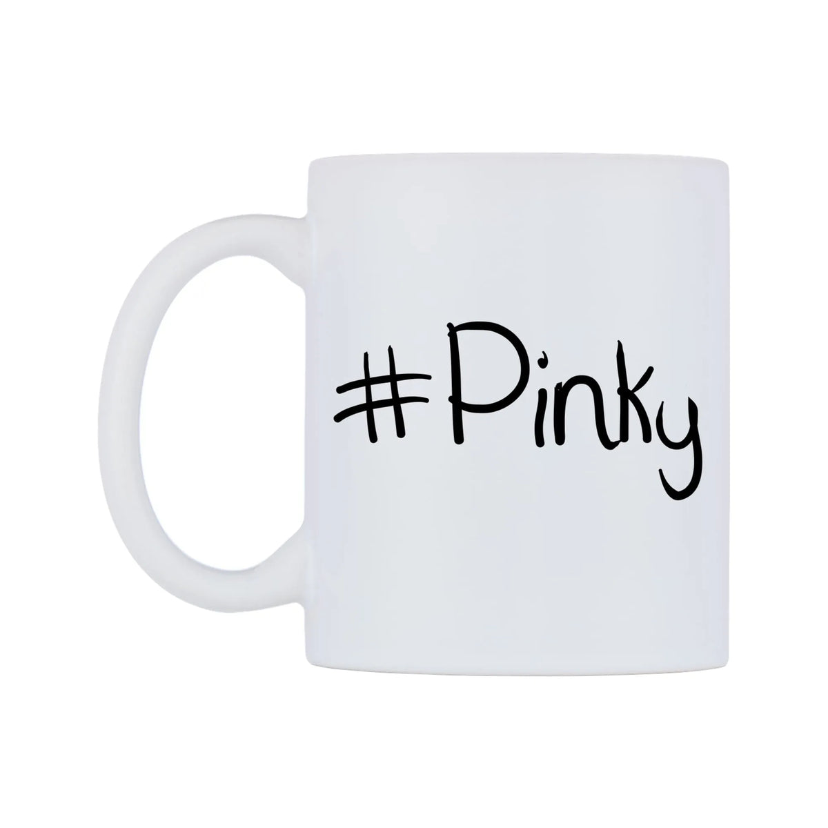 Pinky Mug — mug, right side, on a white background