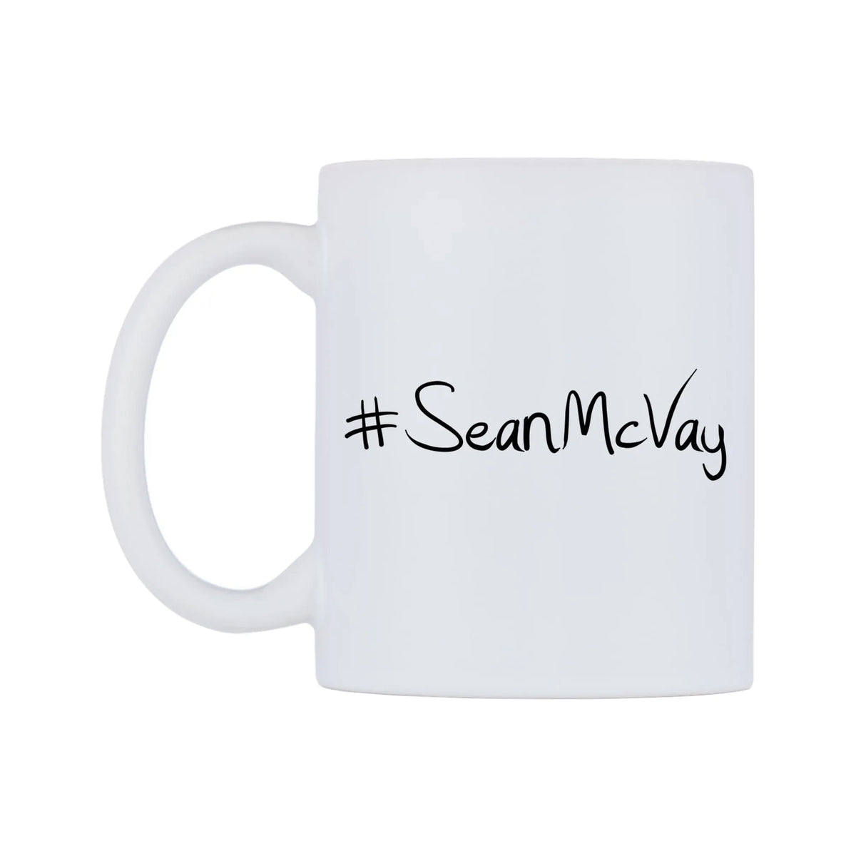 SeanMcVay Mug — mug, right side, on a white background