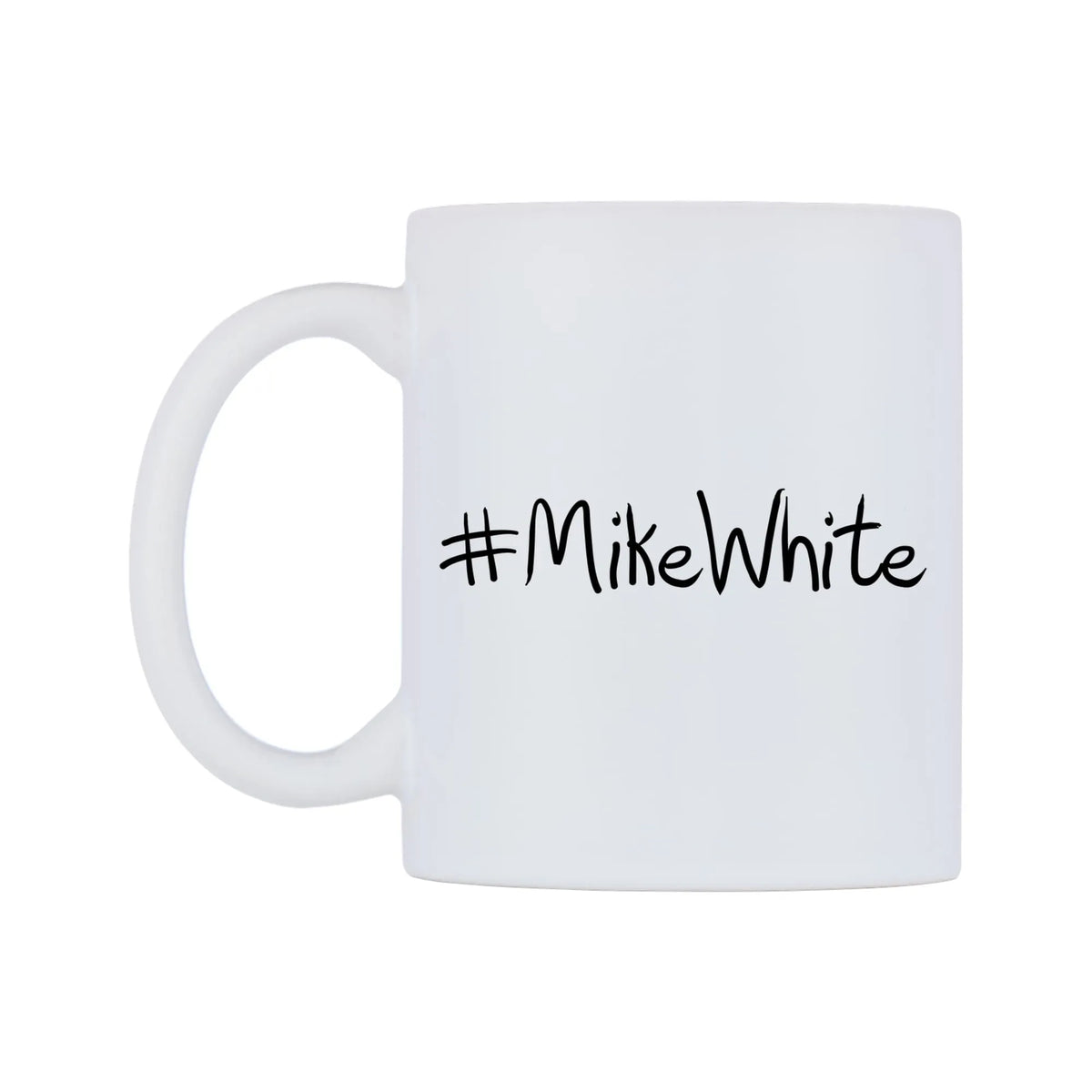 MikeWhite Mug — mug, right side, on a white background