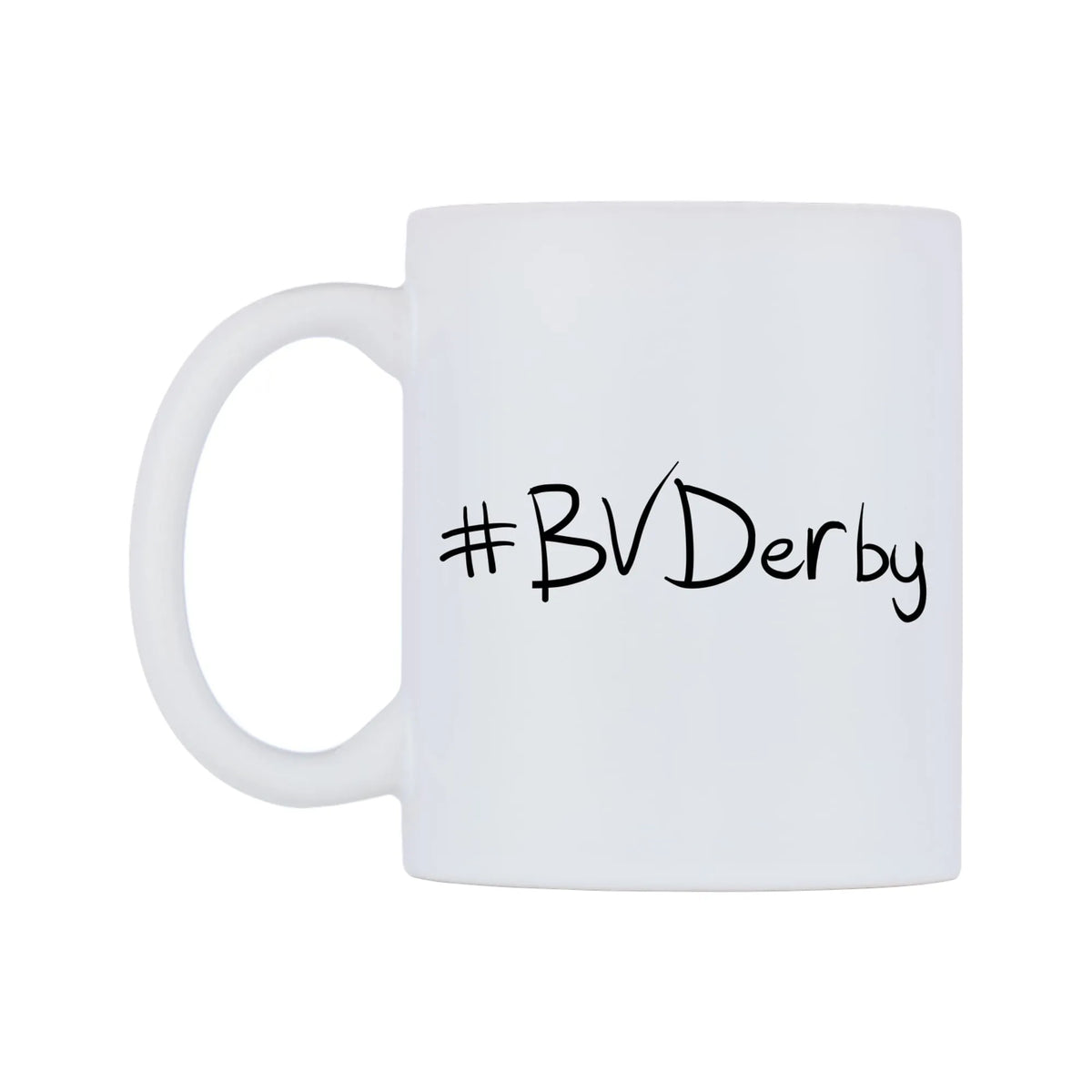 BVDerby Mug — mug, right side, on a white background