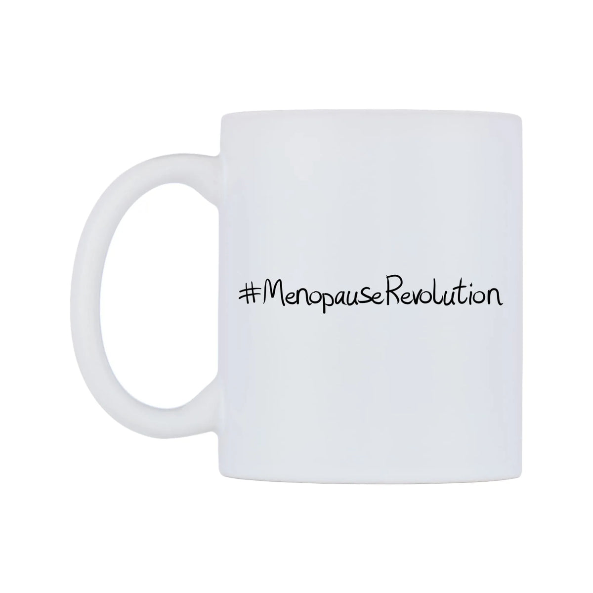 MenopauseRevolution Mug — mug, right side, on a white background