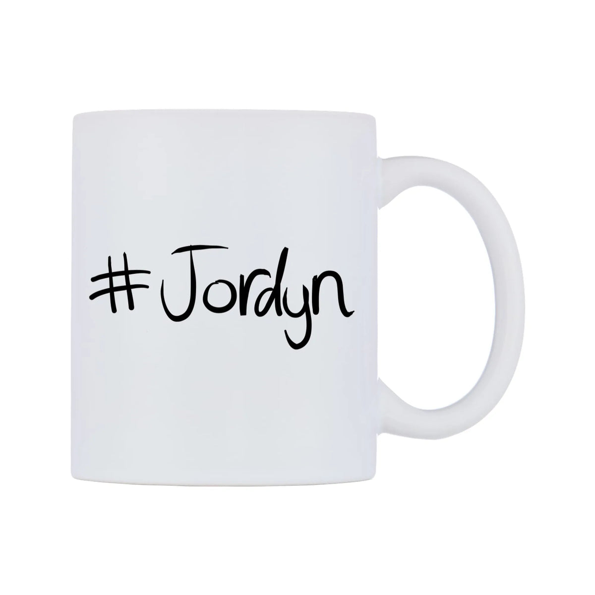 Jordyn Mug — mug, left side, on a white background