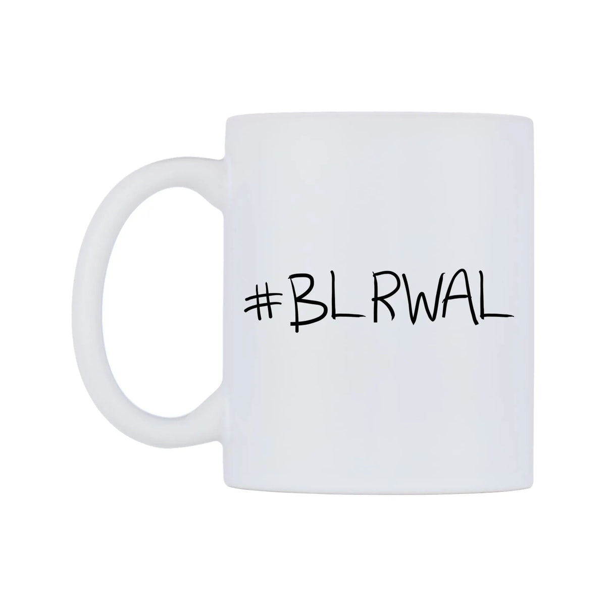 BLRWAL Mug — mug, right side, on a white background