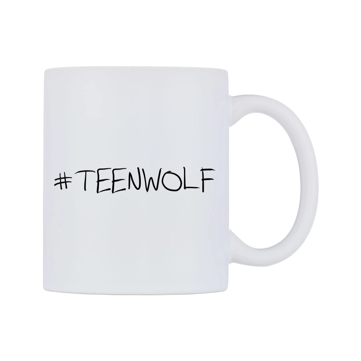 TEENWOLF Mug — mug, left side, on a white background