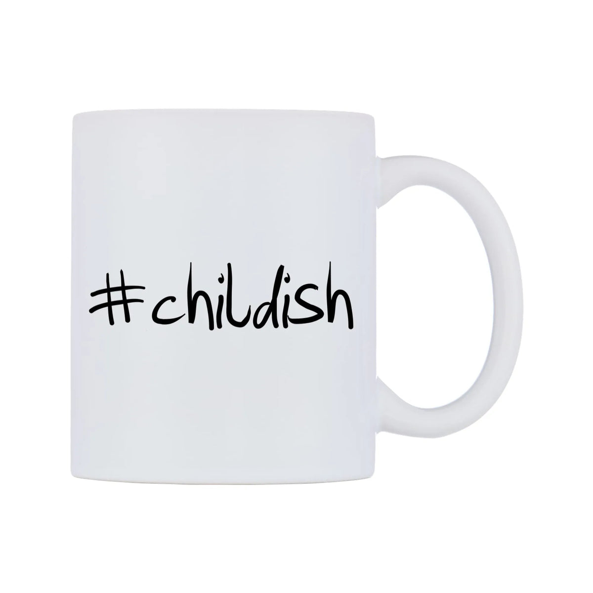 childish Mug — mug, left side, on a white background