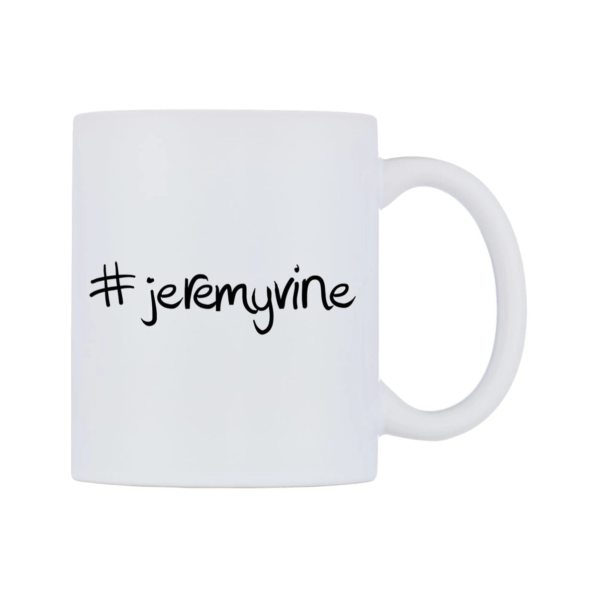 jeremyvine Mug — mug, left side, on a white background