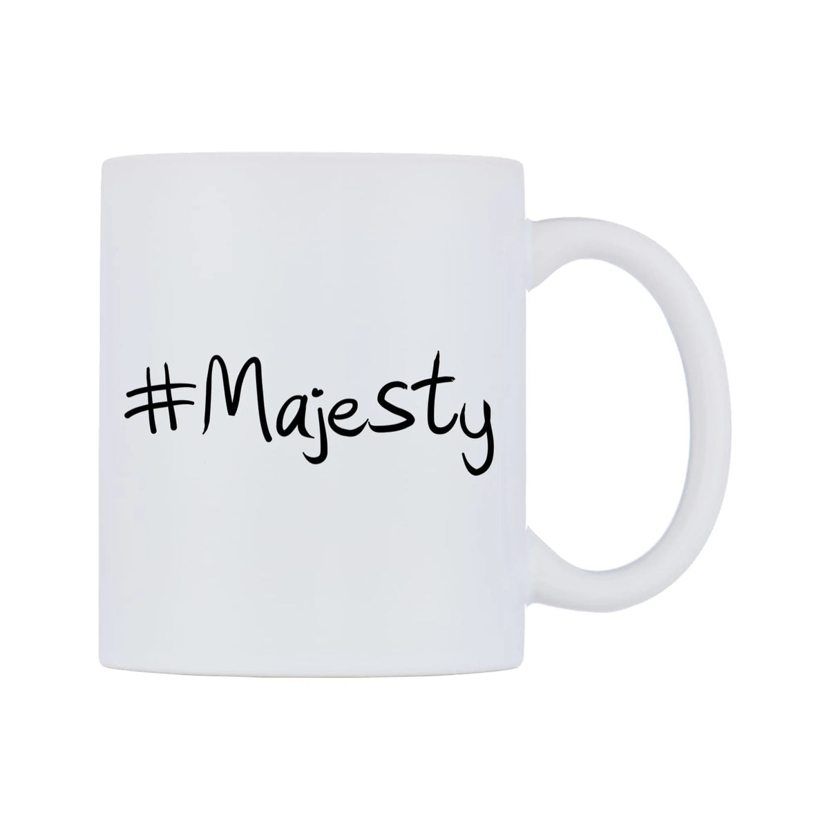 Majesty Mug — mug, left side, on a white background