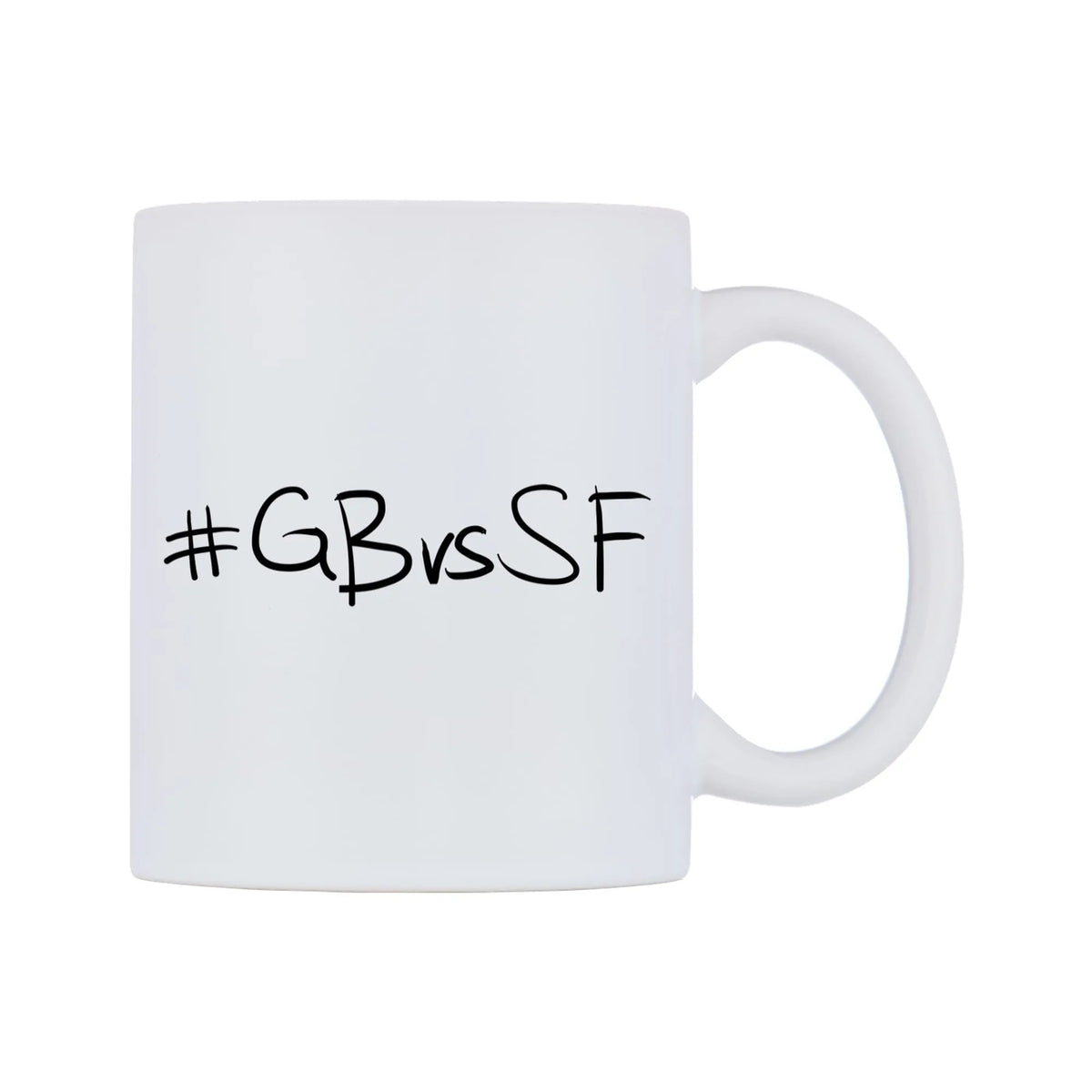 GBvsSF Mug — mug, left side, on a white background