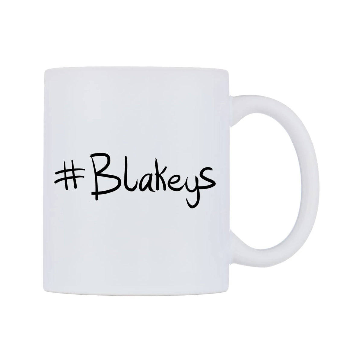 Blakeys Mug — mug, left side, on a white background
