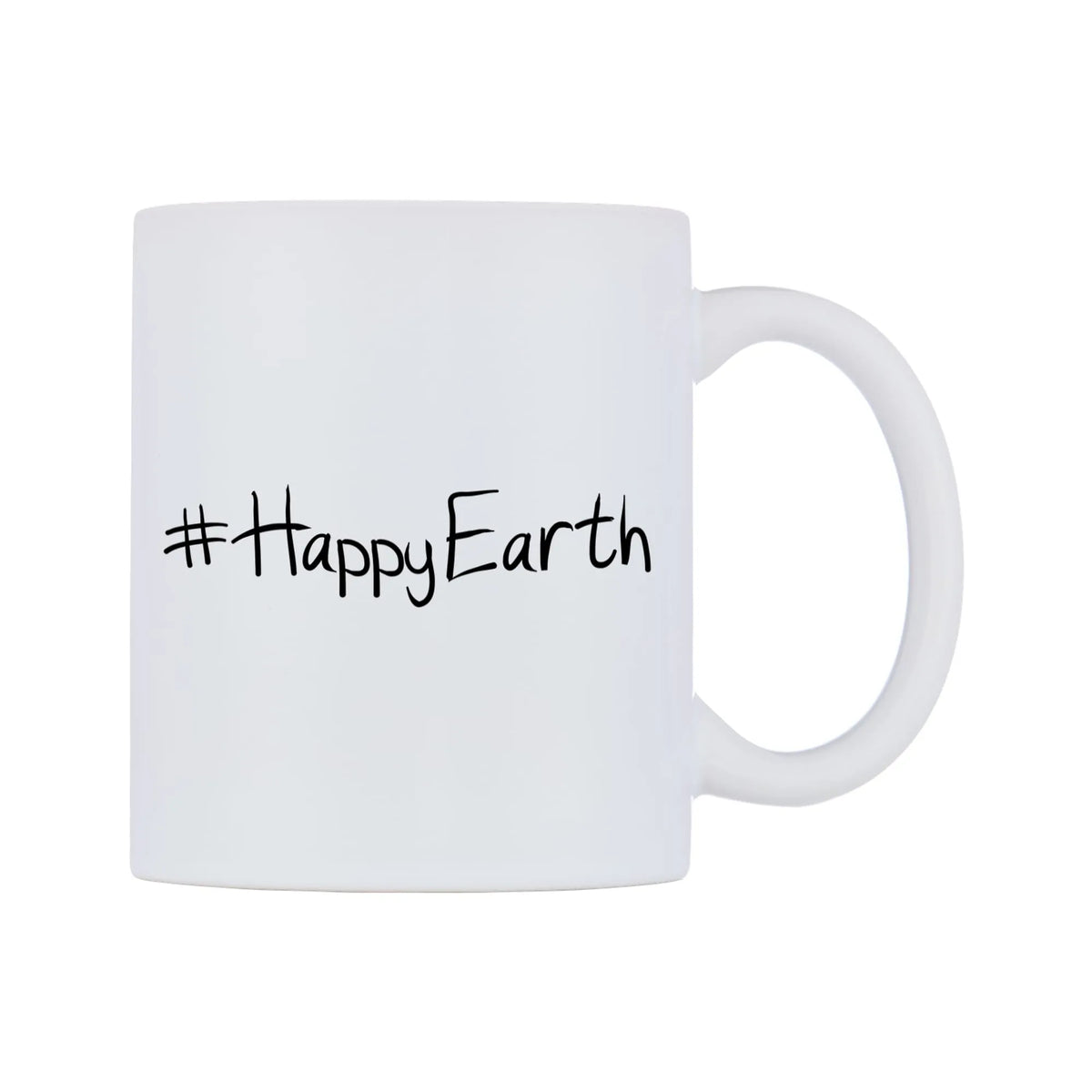 HappyEarth Mug — mug, left side, on a white background