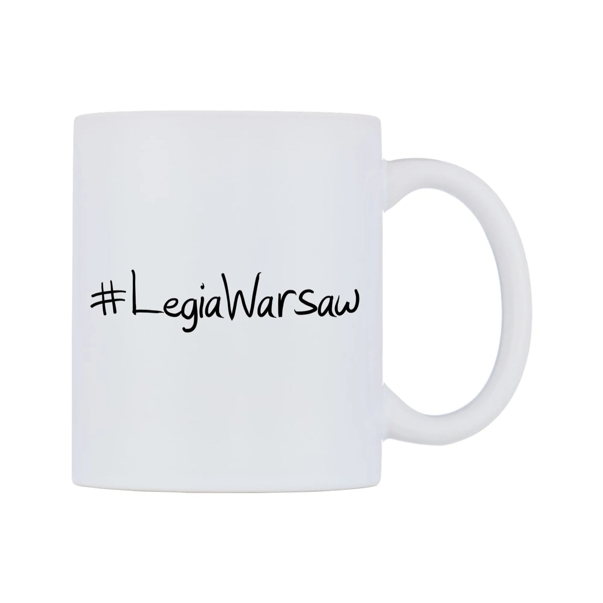 LegiaWarsaw Mug — mug, left side, on a white background