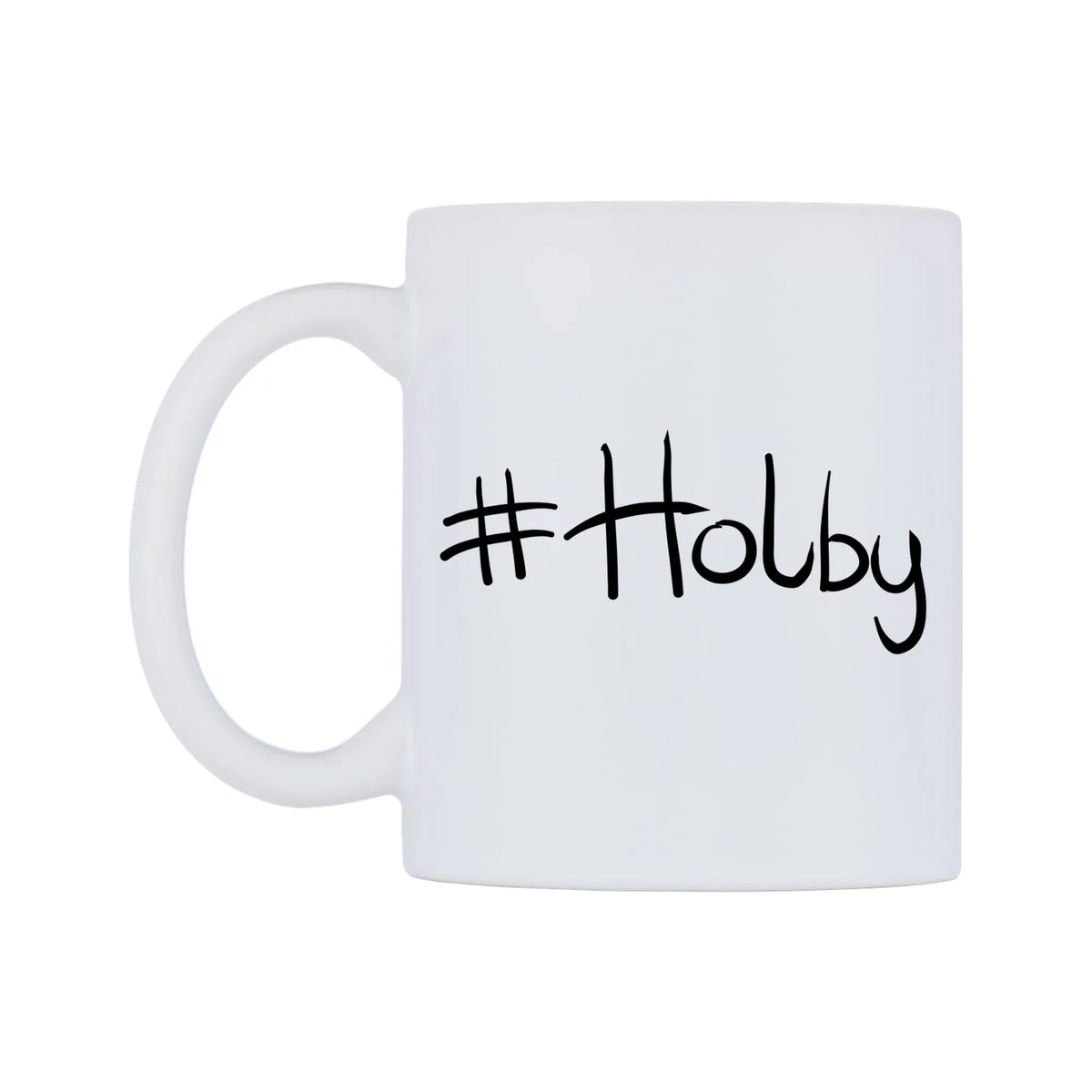 Holby Mug — mug, right side, on a white background