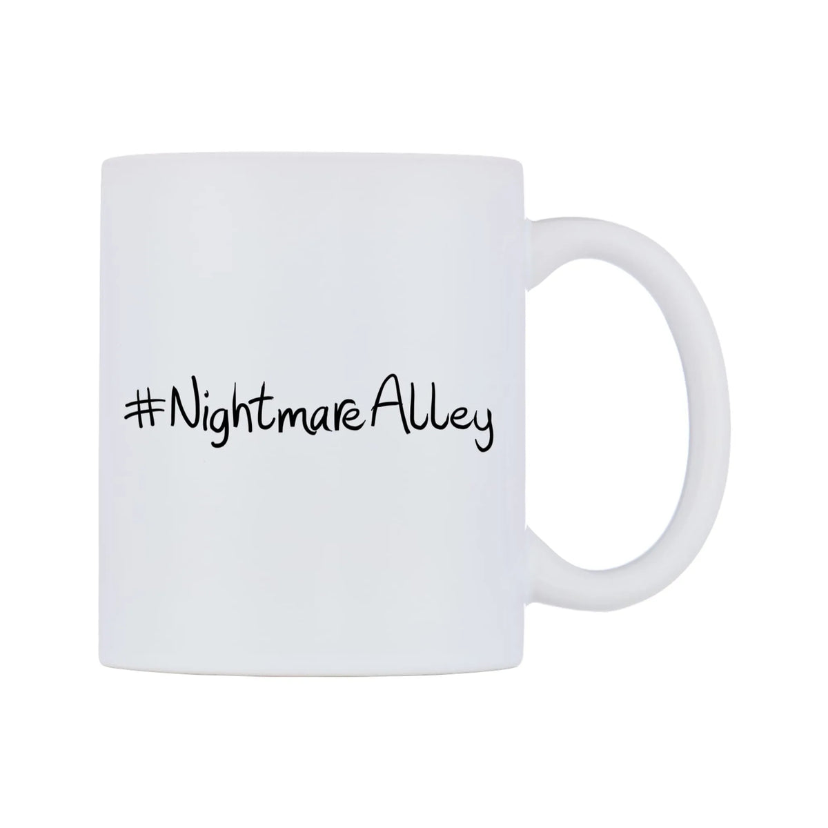 NightmareAlley Mug — mug, left side, on a white background