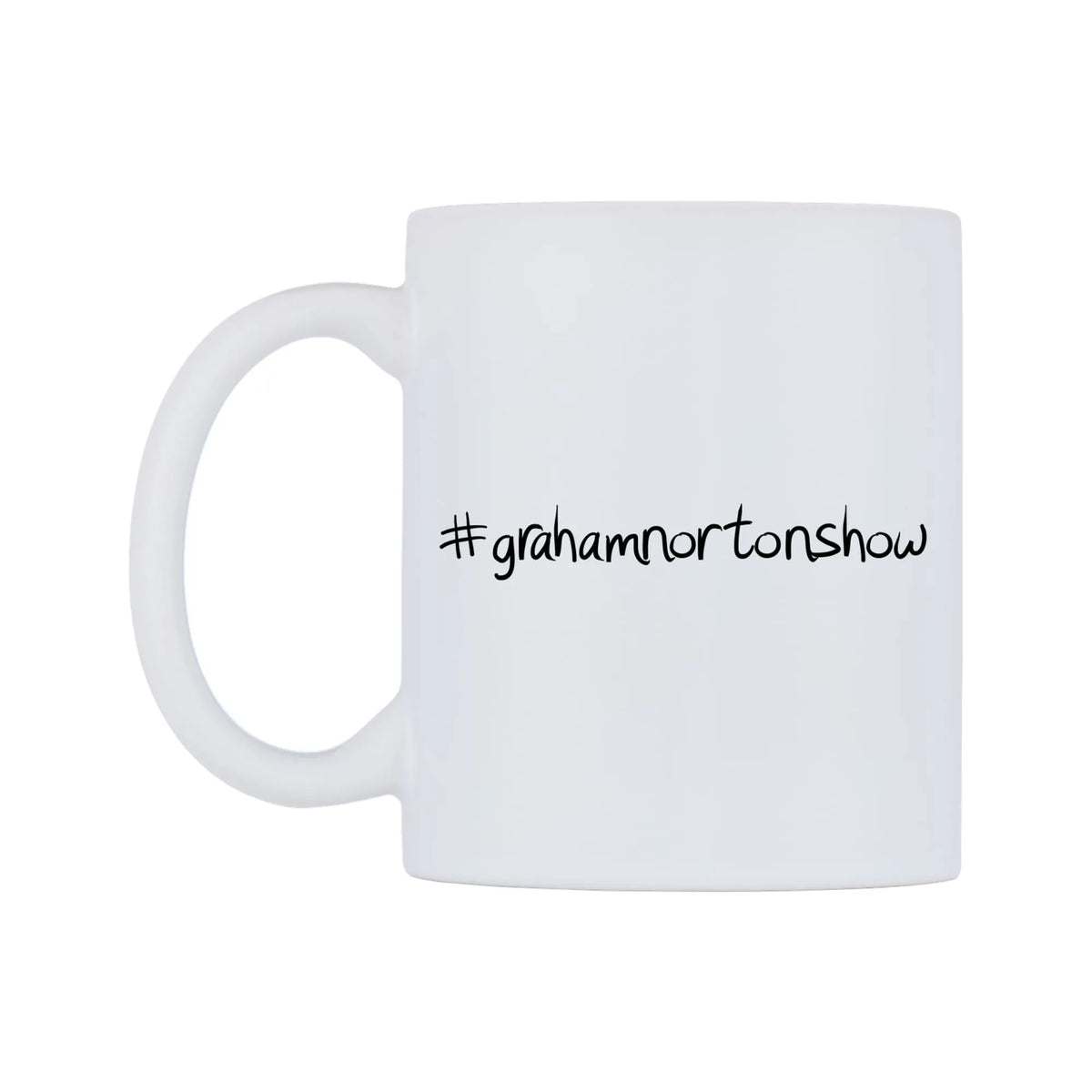 grahamnortonshow Mug — mug, right side, on a white background