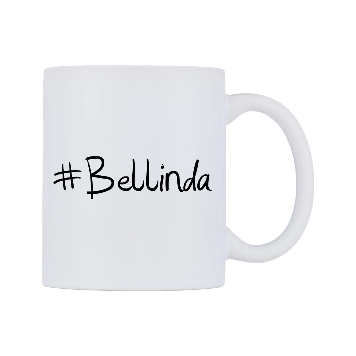 Bellinda Mug — mug, left side, on a white background