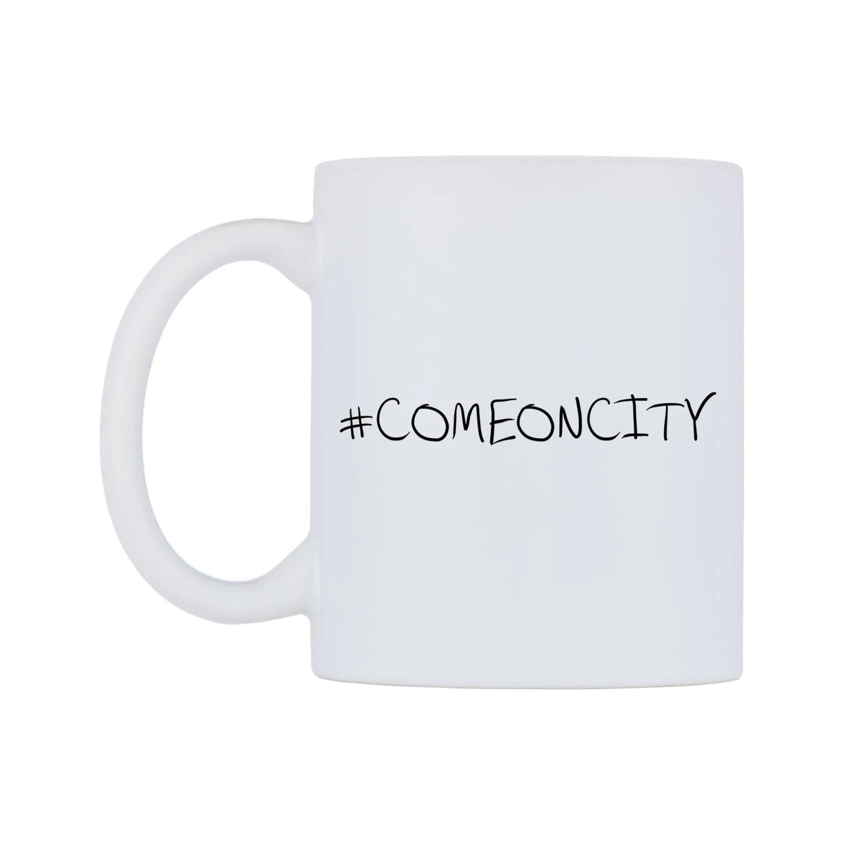 COMEONCITY Mug — mug, right side, on a white background