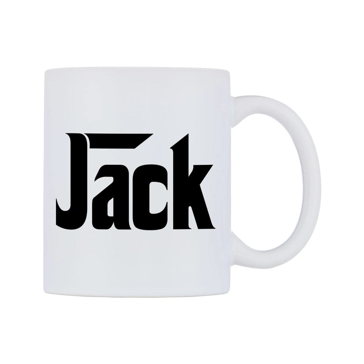 Jack - Godfather Themed Mug — white 11oz gloss mug, left side, on a white background