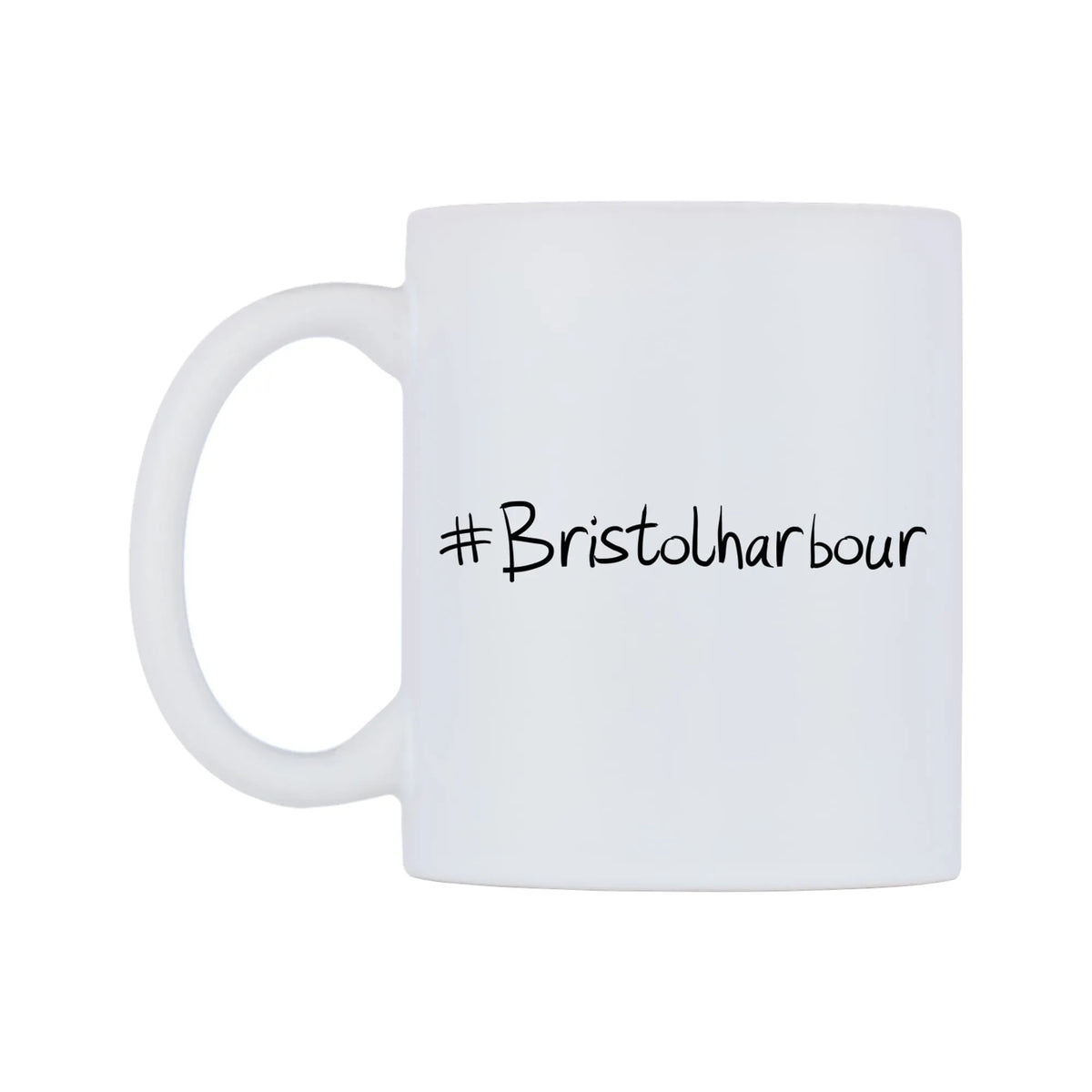 Bristolharbour Mug — mug, right side, on a white background