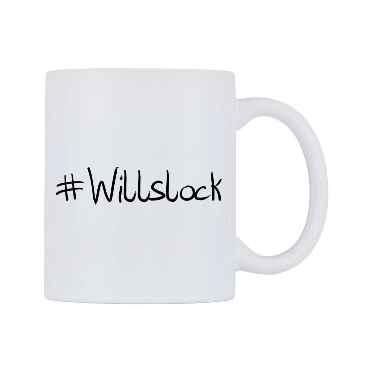 Willslock Mug — mug, left side, on a white background