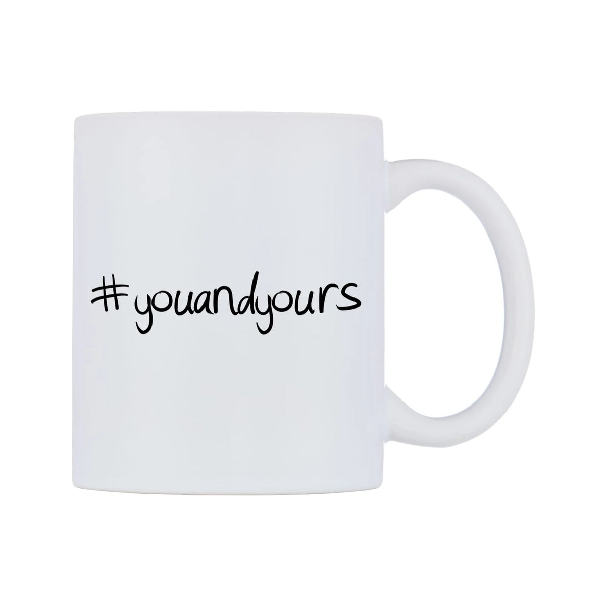 youandyours Mug — mug, left side, on a white background