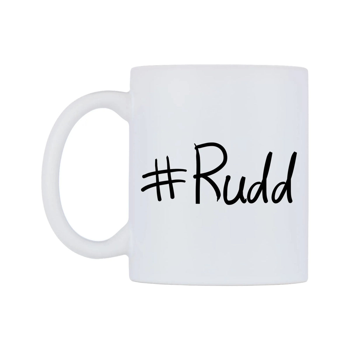Rudd Mug — mug, right side, on a white background