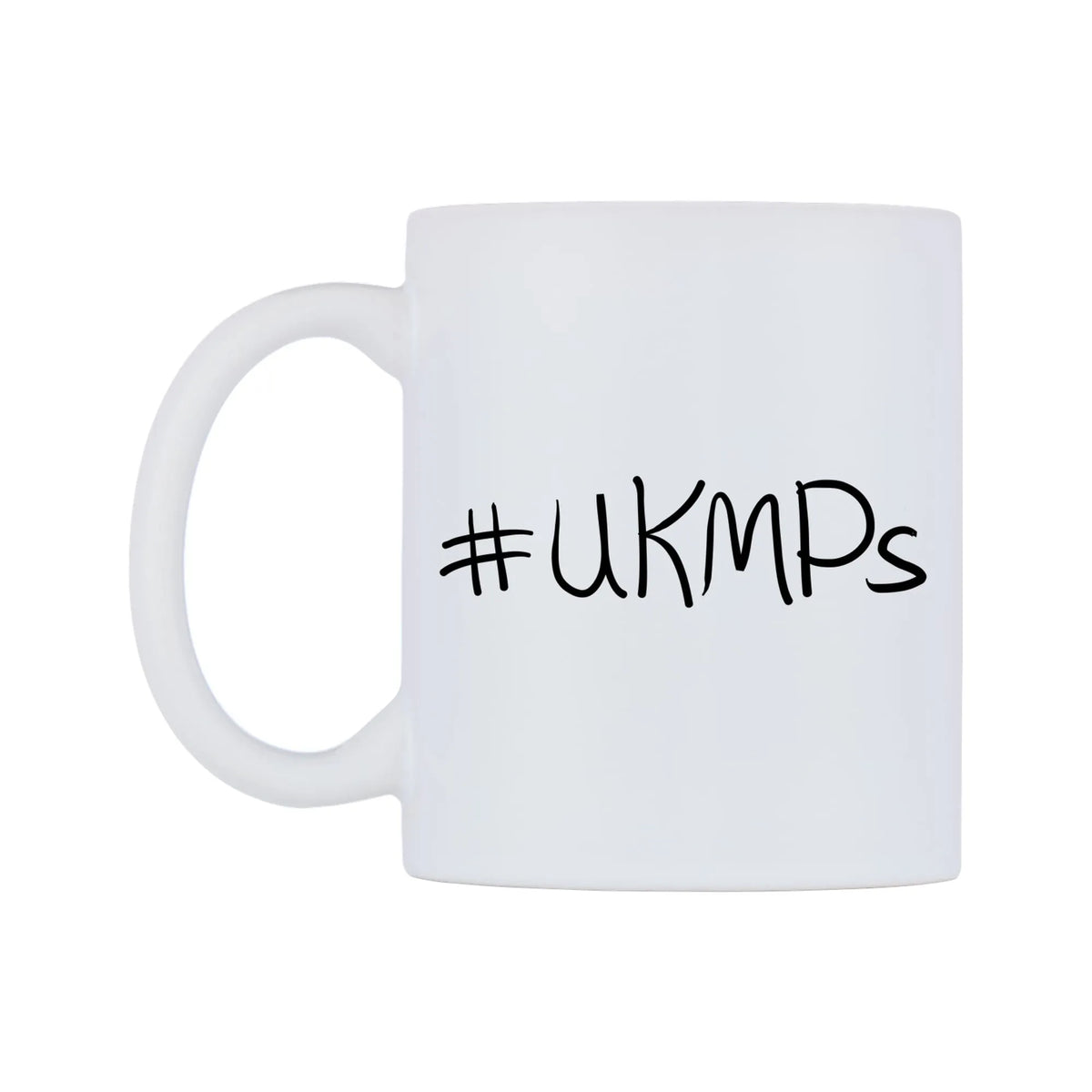UKMPs Mug — mug, right side, on a white background
