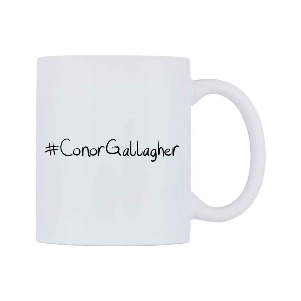 ConorGallagher Mug — mug, left side, on a white background
