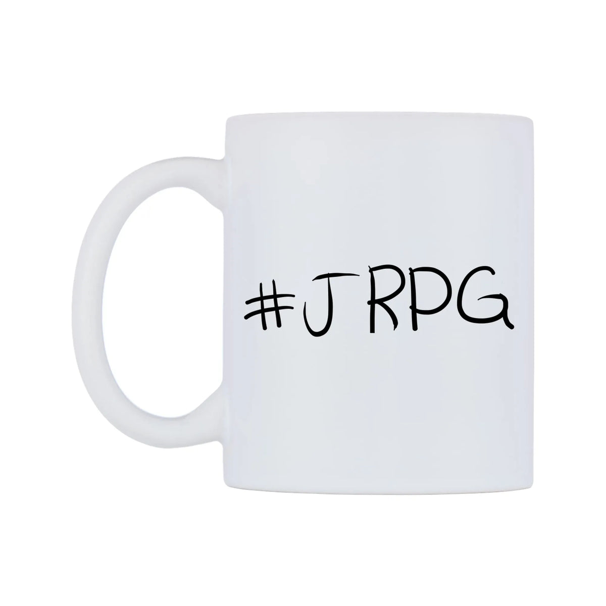 JRPG Mug — mug, right side, on a white background