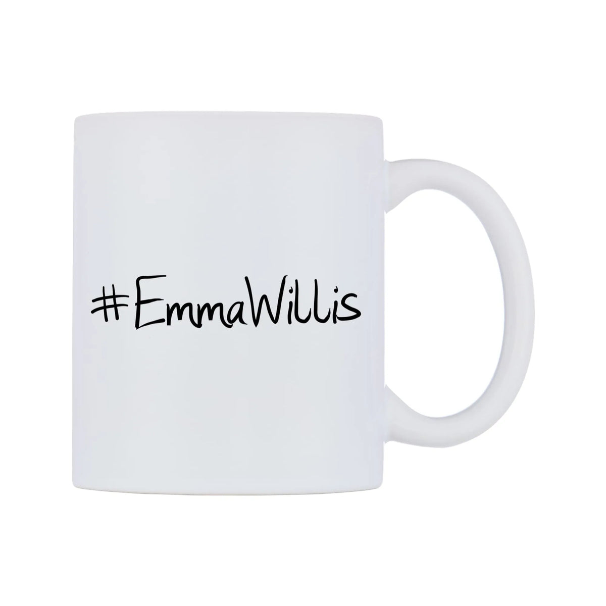 EmmaWillis Mug — mug, left side, on a white background