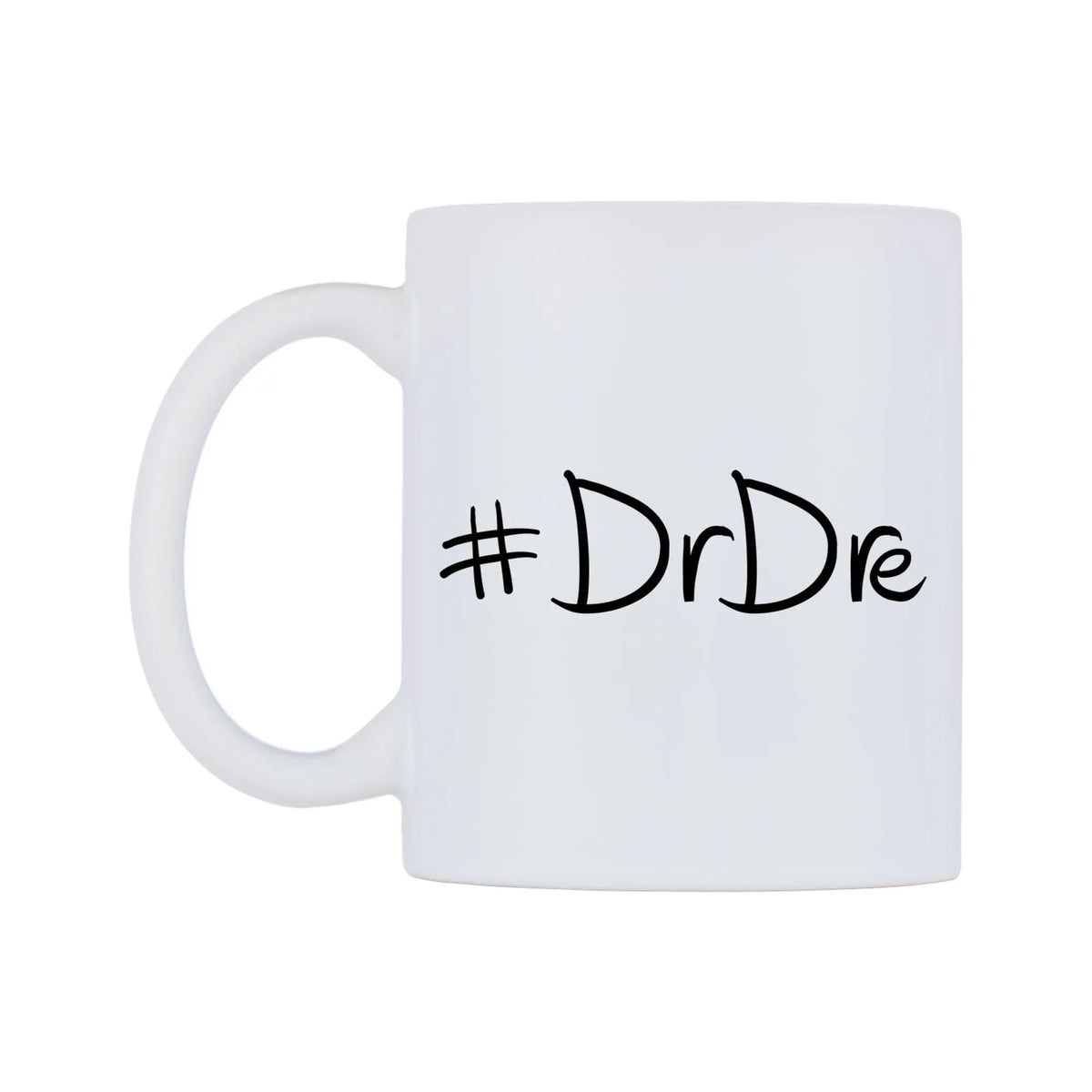 DrDre Mug — mug, right side, on a white background