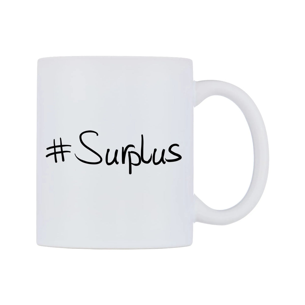 Surplus Mug — mug, left side, on a white background