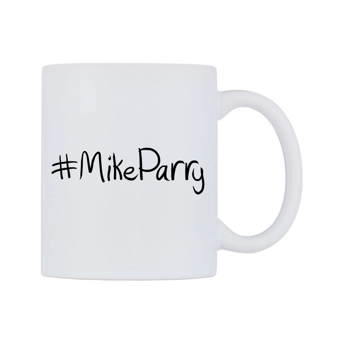MikeParry Mug — mug, left side, on a white background